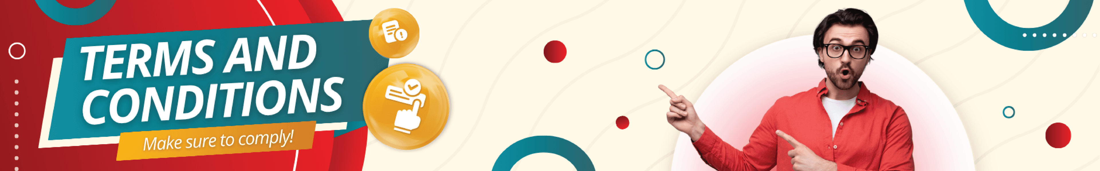 Terms & Conditions Banner