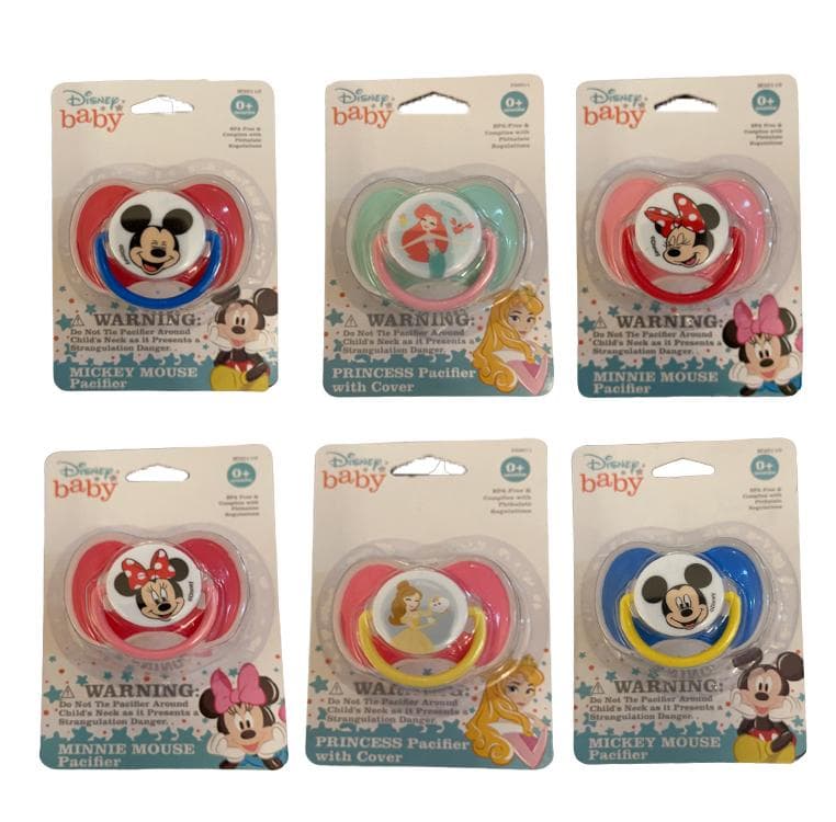 Disney Baby - Pacifier (Mickey, Minnie, Ariel, Princess) - SOLD INDIVIDUALLY