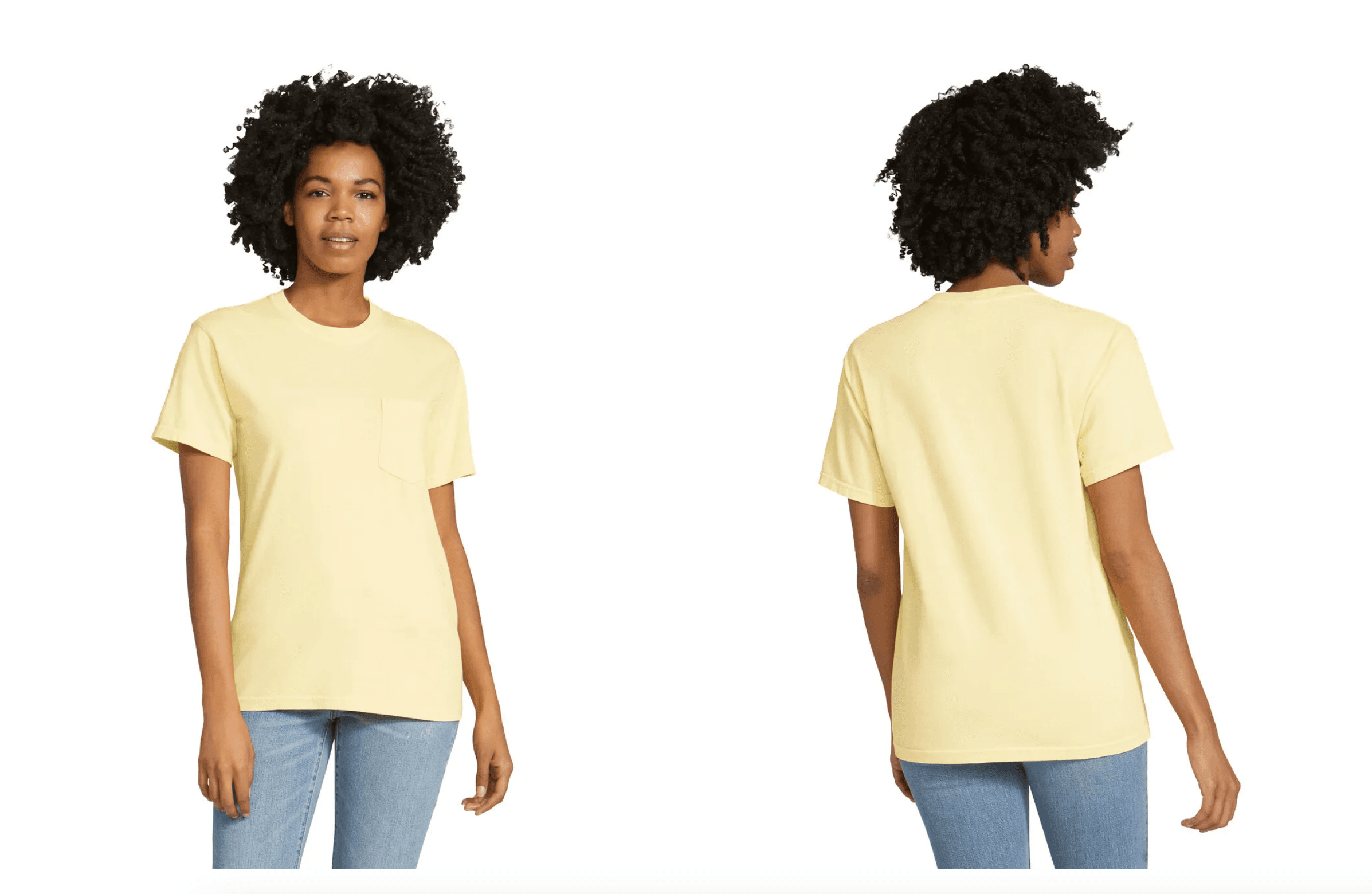 Comfort Colors ®  6030 Heavyweight Ring Spun Pocket Tee Adult (M)