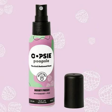 Oopsie Poopsie I Toilet Spray I Berry Fresh I Single Bottle I 2oz