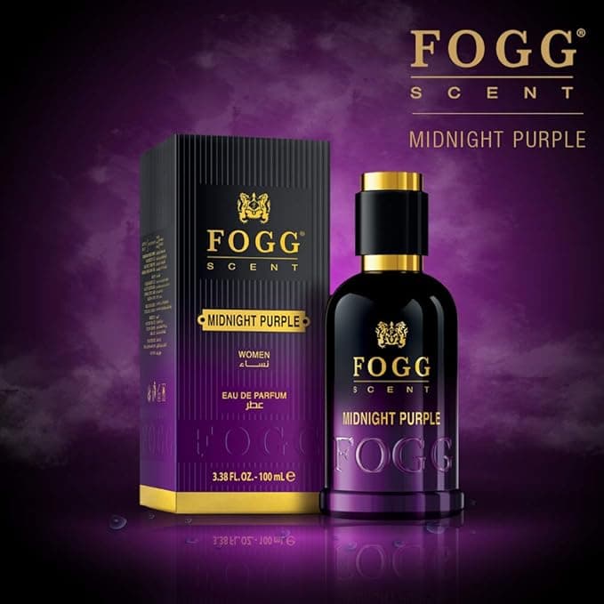 Fogg Scent Midnight Purple For Women Eau de Parfum, 100 ml