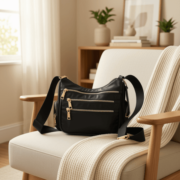 Be Cool Crossbody Bag – Black