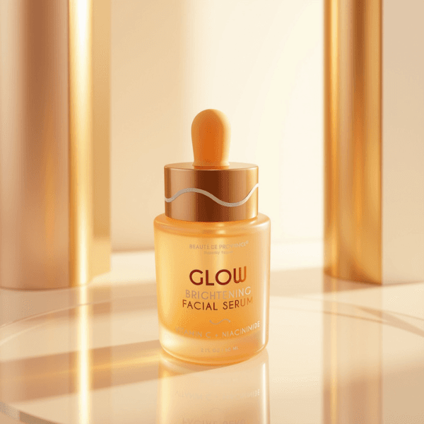 Glow Brightening Facial Serum – Vitamin C + Niacinamide