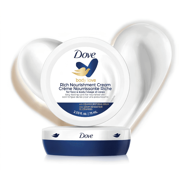 Dove Rich Nourishment Body Care – Nutritive Hydration for Dry Skin