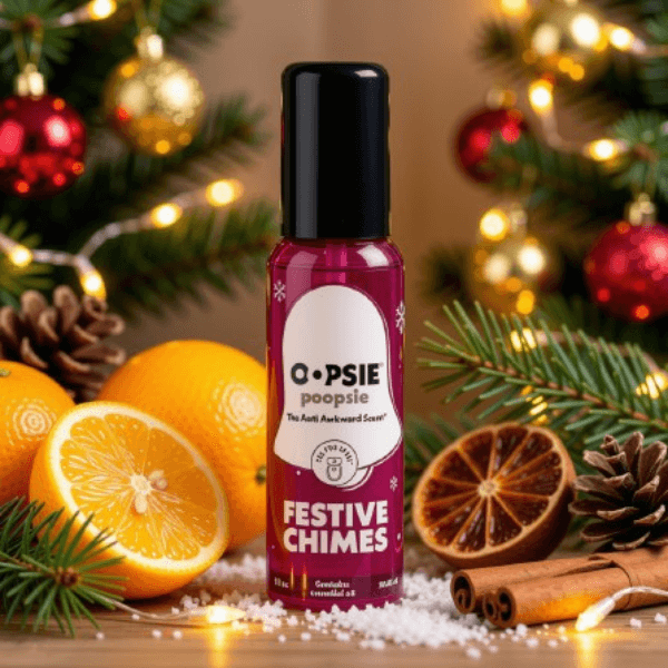 Oopsie Poopsie The Anti Awkward Scent – Festive Chimes Special Edition – Christmas Scent - 2 oz
