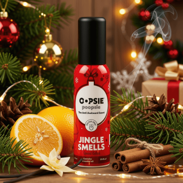 Oopsie Poopsie The Anti Awkward Scent – Jingle Smells Special Edition – Christmas Scent - 2 oz