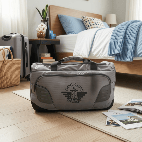 Dockers 22-Inch Rolling Duffel Bag