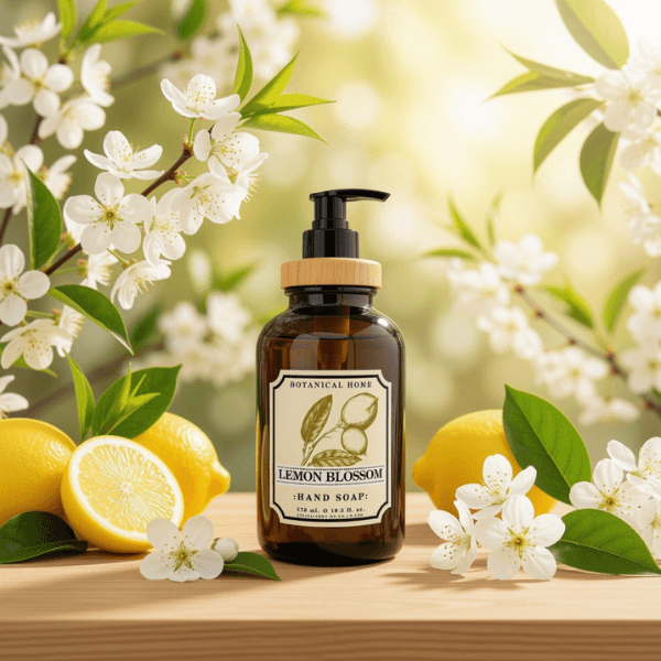Botanical Home Hand Soap - Lemon Blossom 576 ml | 19.5 fl oz. | Infused with Essential Oils
