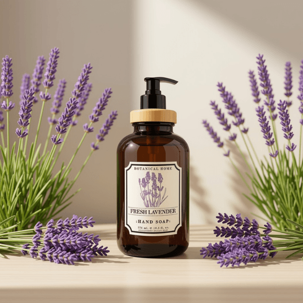 Botanical Home Hand Soap - Fresh Lavender 576 ml | 19.5 fl oz. | Infused with Essential Oils