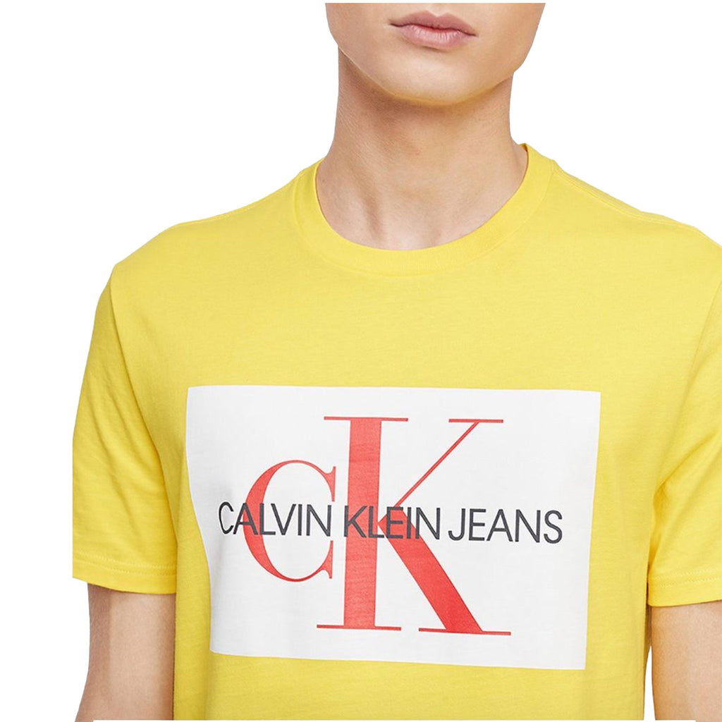Calvin Klein Jeans Men's Monogram Reflection Logo Graphic T-Shirt
